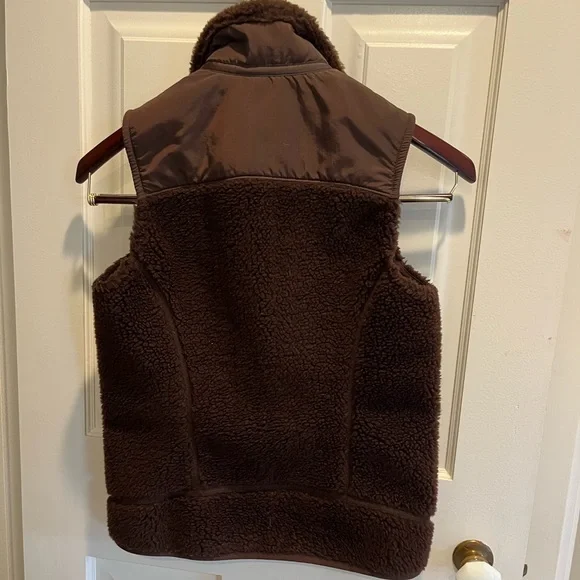 Patagonia brown fleece vest size S - Picture 2 of 3